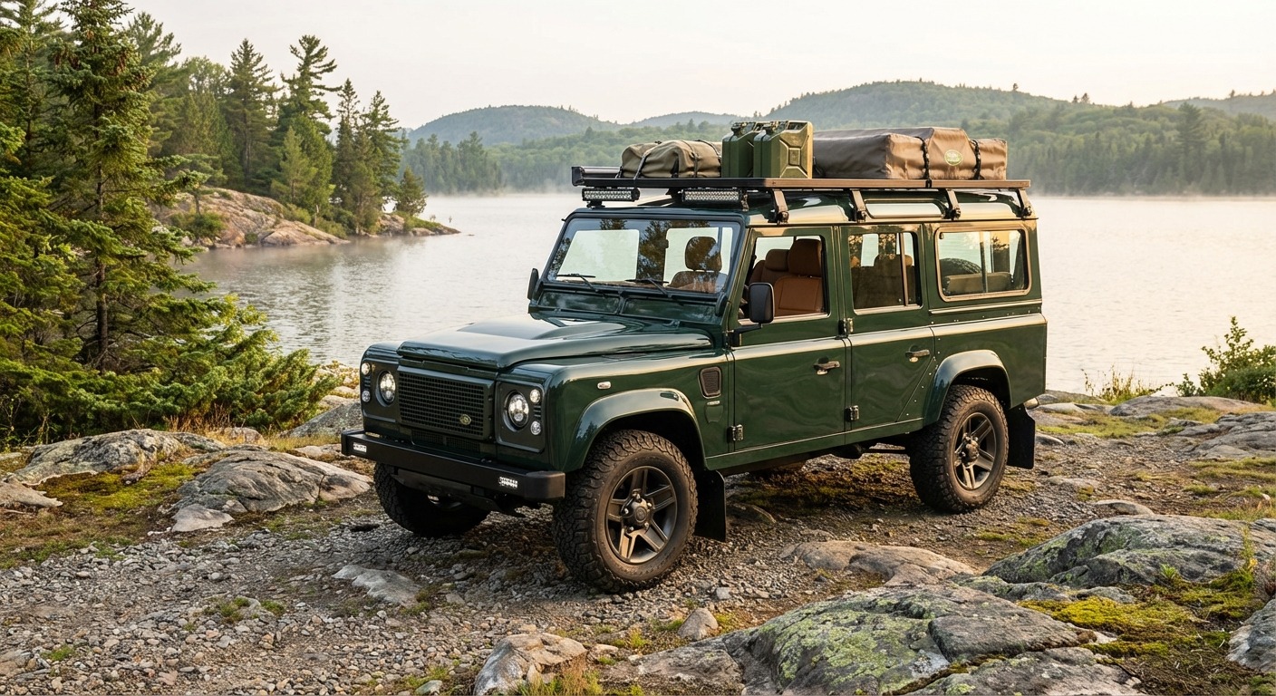 1997 Land Rover Defender 110 EV conversion