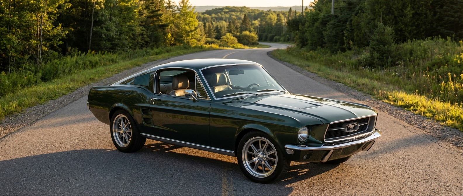 1967 Ford Mustang Fastback EV conversion by Silent Classics