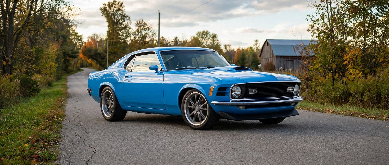1970 Ford Mustang Mach 1 EV conversion