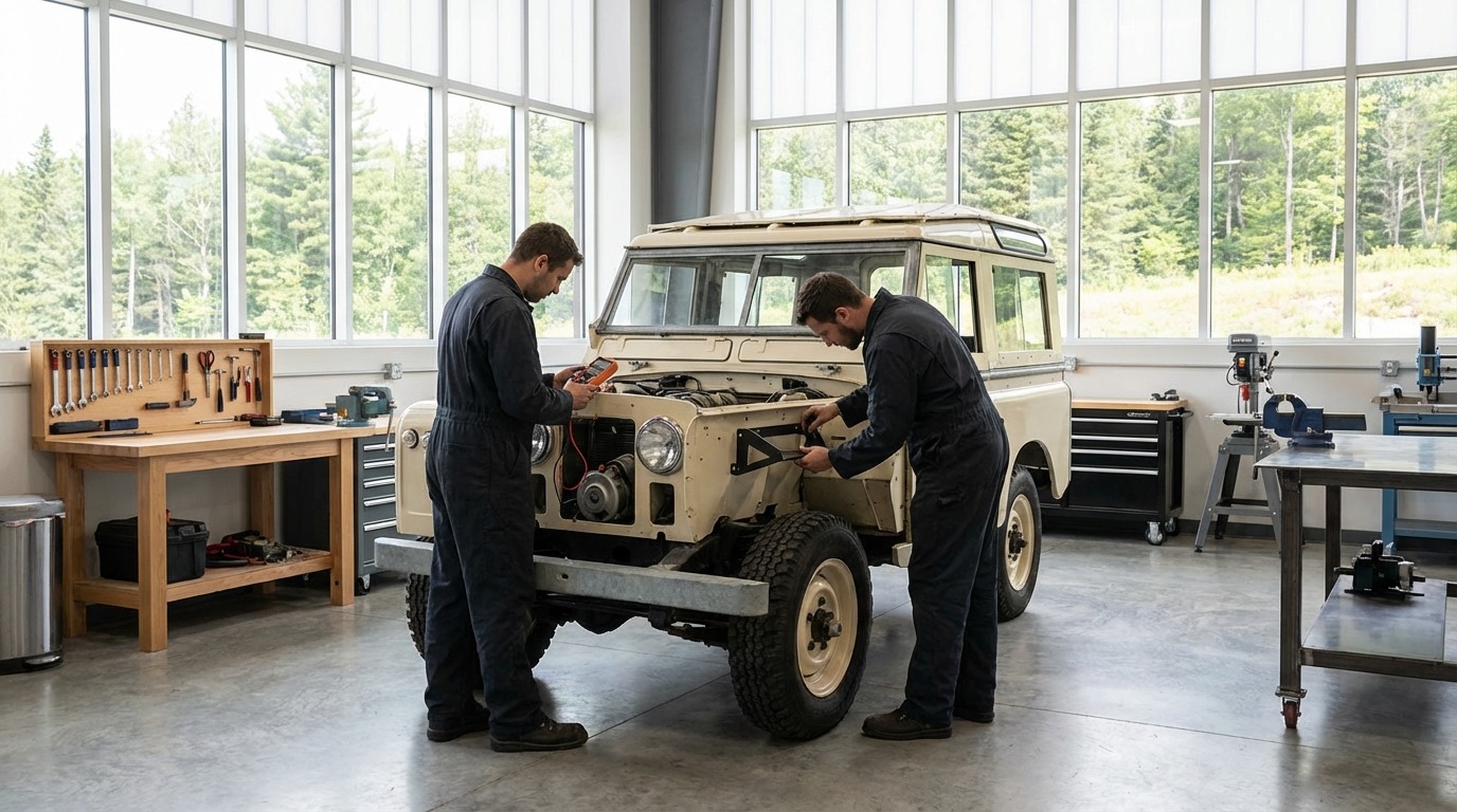 Silent Classics workshop craftsmanship